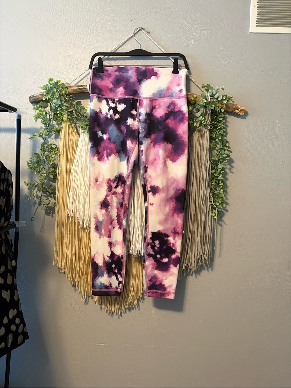lululemon athletica Purple Pixelated Tie-Dye High-Rise Leggings